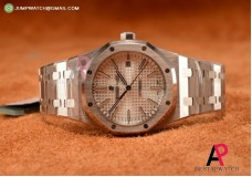 AUDEMARS PIGUET ROYAL OAK 41 MM WHITE SS CLONE AP CALIBRE 3120 AUTO