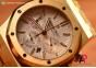 AUDEMARS PIGUET ROYAL OAK CHRONO WHITE YG SWISS VALJOUX 7750 AUTO