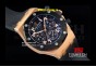 AP17581 - Royal Oak Chrono Woman 37MM Black Dial RG RU Japan VK Quartz