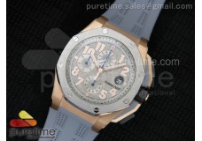 Royal Oak Offshore LeBron James Cermet Bezel JF Best Edition on Rubber Strap A3126 (Free Leather Strap)