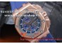 AUDEMARS PIGUET ROYAL OAK OFF SHORE MICHAEL SCHUMACHER RG/BLUE Q.C