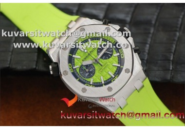 AUDEMARS PIGUET DIVER SS/GREEN. QUARTZCHRONO