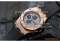 AUDEMARS PIGUET ROYAL ROSE GOLD RUBBER STRAP QUARTZCHRONO..