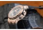 AUDEMARS PIGUET ROYAL ROSE GOLD RUBBER STRAP QUARTZCHRONO..