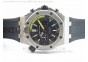 Royal Oak Offshore Diver Chronograph Black JF Best Edition on Black Rubber Strap A3126(Free XS rubber strap)