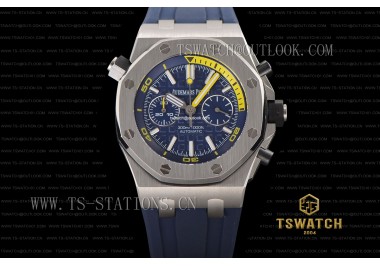 AP23059 - AP 26703 Royal Oak Offshore Diver Chronograph JHF Blue SS RU A3124