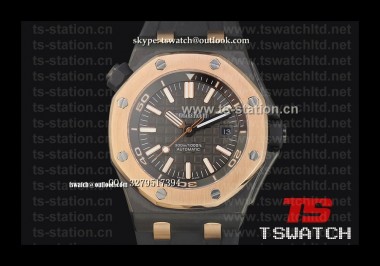 AP19160 -  Royal Oak Offshore Diver PVD RU A2813 Decorate Cal.3120