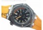 Royal Oak Offshore Diver 15707 Real Ceramic V6 Best Edition on Orange Rubber Strap A3120