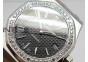 Royal Oak 37mm 15450 SS JF 1:1 Best Edition Black Dial Diamond Bezel on SS Bracelet A3120