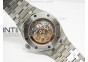 Royal Oak 37mm 15450 SS JF 1:1 Best Edition Black Dial Diamond Bezel on SS Bracelet A3120