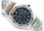 Royal Oak 41mm 15400 11 TF Best Edition Blue Dial Diamond Bezel on SS Bracelet MIYOTA 9015