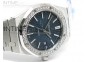 Royal Oak 41mm 15400 11 TF Best Edition Blue Dial Diamond Bezel on SS Bracelet MIYOTA 9015