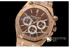 AP13334 - AP Royal Oak Auto Brown Dial Full RG - Asian Automatic