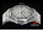 AP15901 - Royal Oak Jumbo JHF 41mm White Check Dial Full Diamond SS Asian 2813