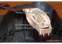 AUDEMARS PIGUET ROYAL OAK SKELETON 41MM ROSE GOLD/WHITE LEATHER