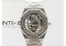 Royal Oak 41mm 26518 Tourbillon SS Best Edition Skeleton dial on SS Bracelet A2924